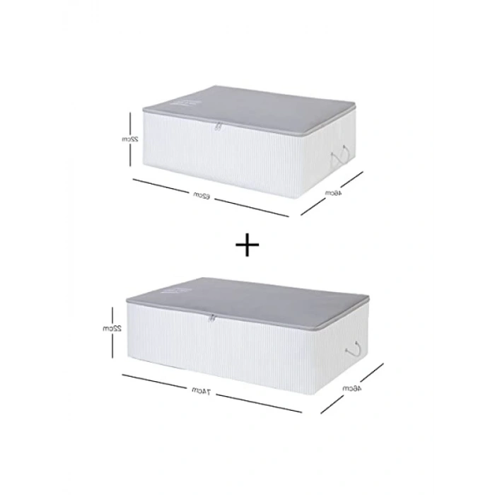 2li Gri Renk Baza Altı Hurç Seti - Stuff & Things