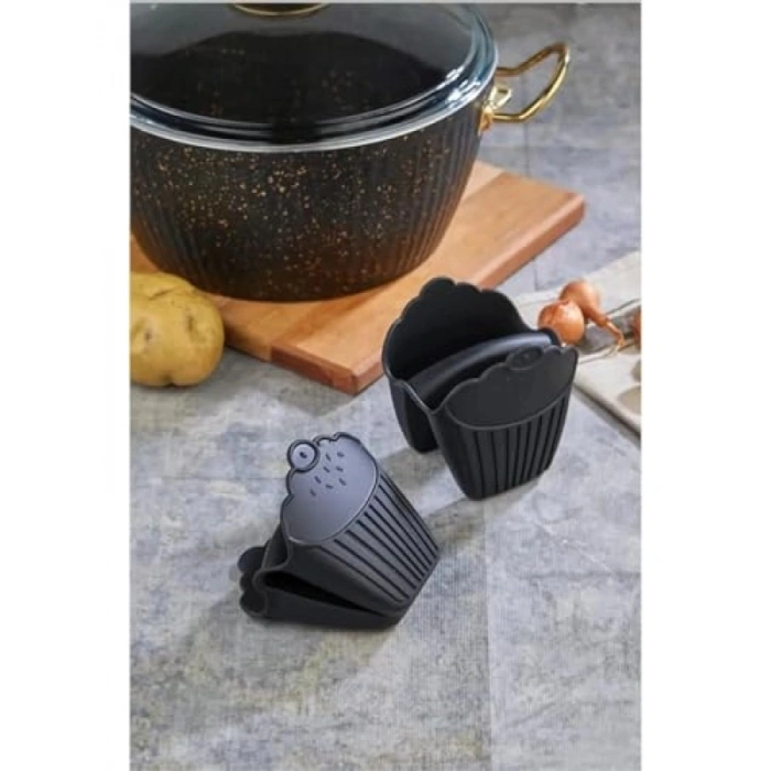 2li Isıya Dayanıklı Silikon Fırın Eldiveni