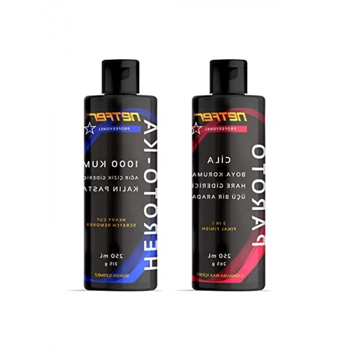 2li Kalın Pasta Cila Seti, 2x250 mL Boyutunda