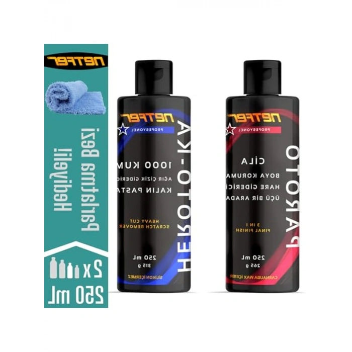 2li Kalın Pasta Cila Seti, 2x250 mL Boyutunda