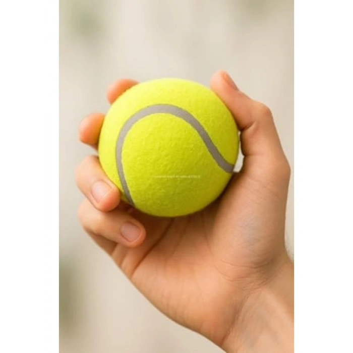 2li Orta Boy Tenis Topu - 7.5 cm, Dayanıklı Oyun ve Eğitim