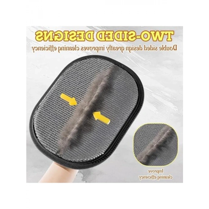 2li Paket Mıknatıslı Tüy Temizleme Eldiveni, Kolay Kullanım