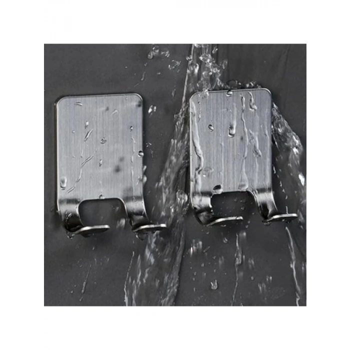 2Li Paslanmaz Çelik Banyo Jilet ve Traş Bıçağı Tutucu