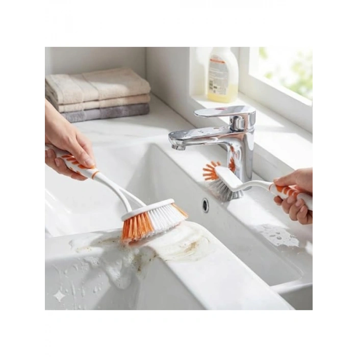 2li Pratik Banyo ve Mutfak Temizlik Fırçası Seti