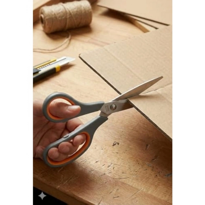 2li Pratik Makas Seti - 20 cm Paslanmaz Çelik Bıçaklı