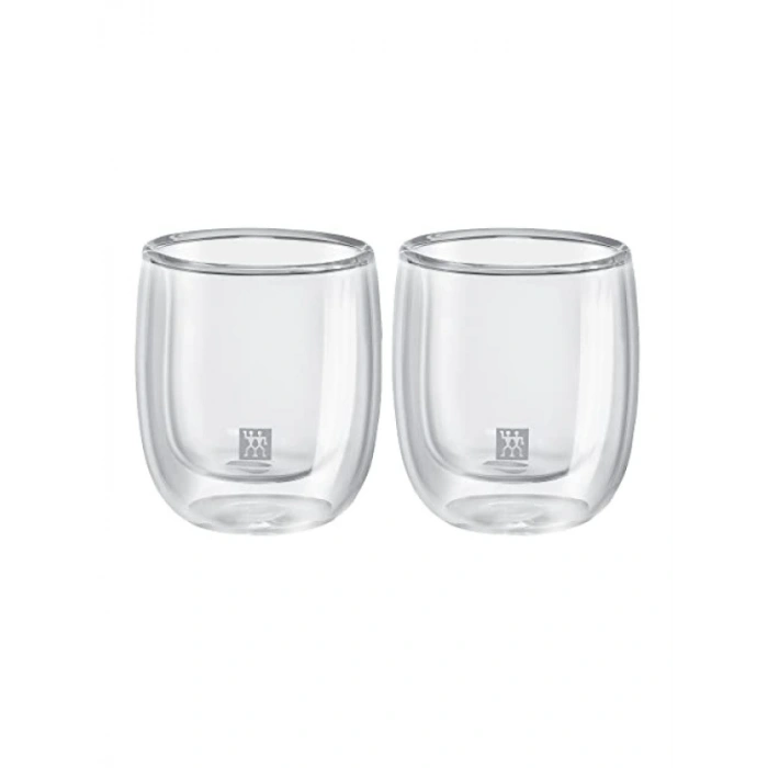 2li Şeffaf Espresso Bardak Seti - 80 ml