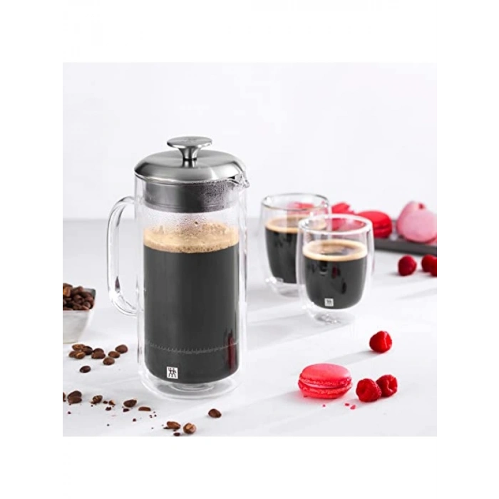 2li Şeffaf Espresso Bardak Seti - 80 ml