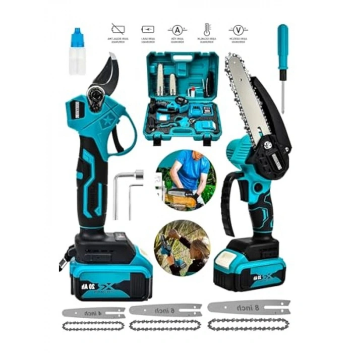 2li set akülü dal budama makası, yüksek performans