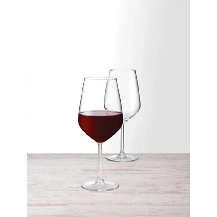 2li Set Ayaklı Şarap Kadehi - 490 cc Kapasite