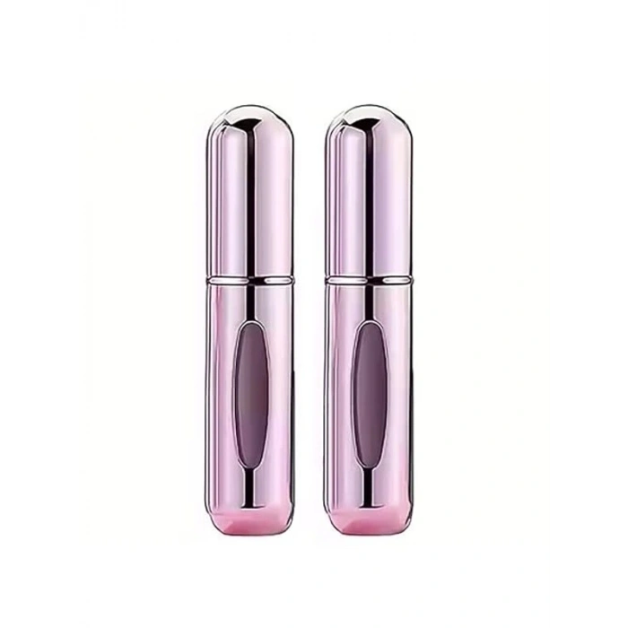 2li Set Taşınabilir Parfüm Şişesi, Cam Göstergeli