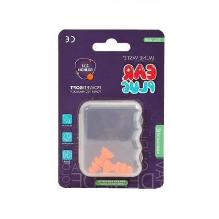 2li Silikon Kulak Tıkacı, Rahat ve Kullanışlı