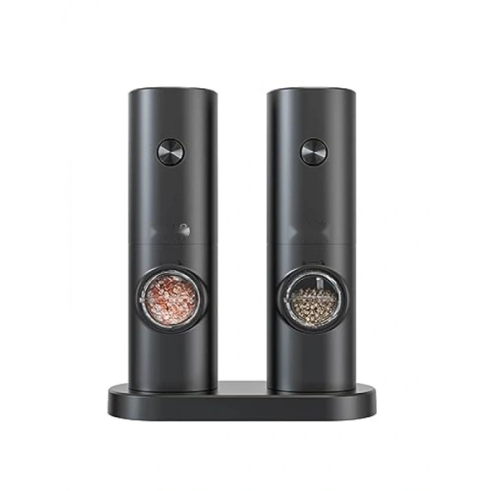 2li Standlı Tuz ve Karabiber Değirmeni Seti