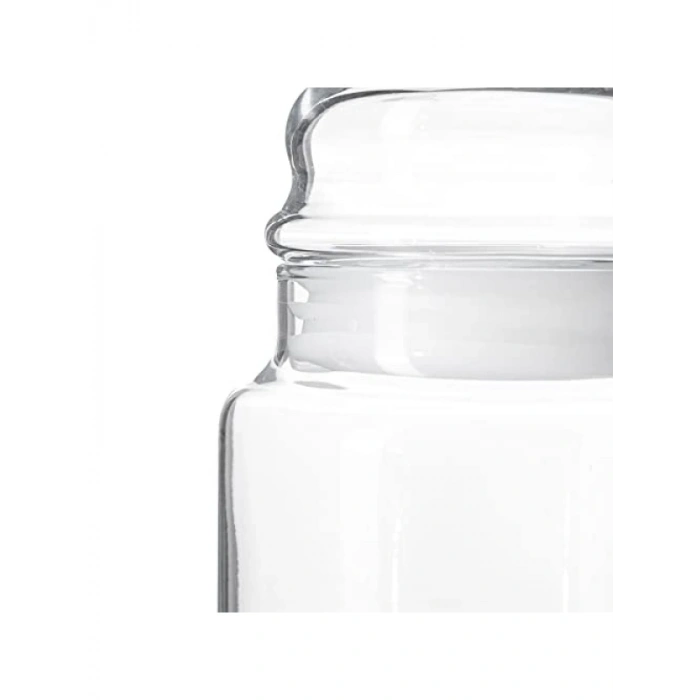 2li Yüksek Kalite Cam Kavanoz, 635 cc