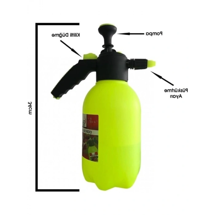 2 Litre Hacimli Püskürtücü, Taşınabilir Bitki Sulayıcı
