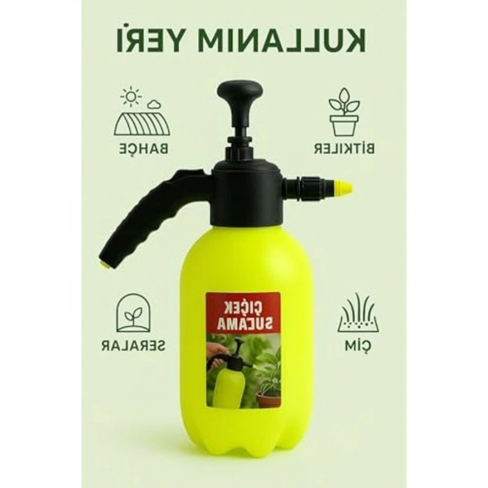 2 Litre Hacimli Püskürtücü, Taşınabilir Bitki Sulayıcı