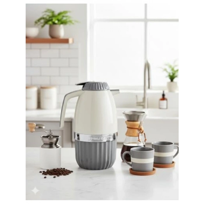 2 Litre Kapasite Cam Termos - Şık ve Dayanıklı