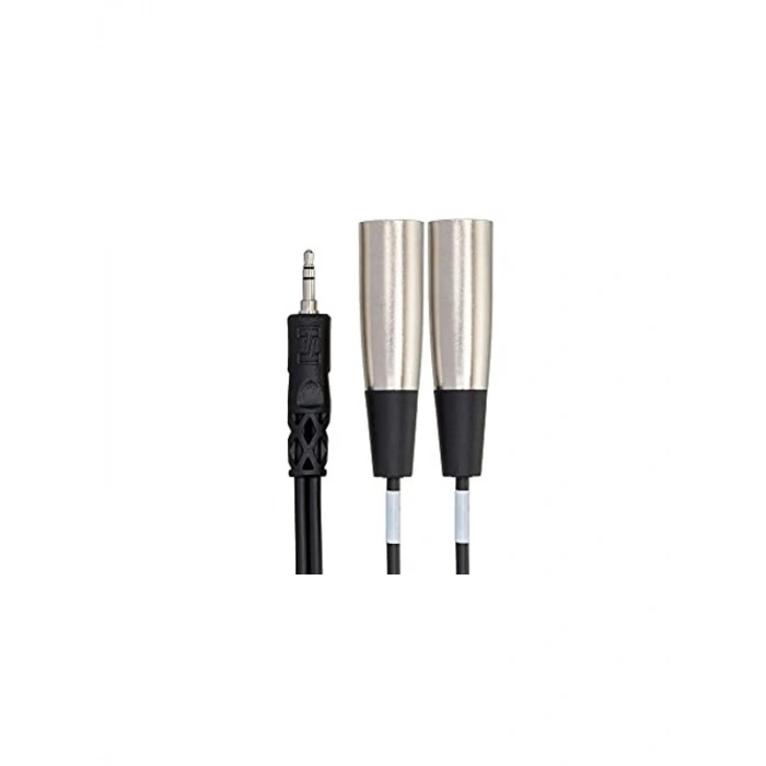 2 m Uzunlu 3.5 mm TRS - Dual XLR Stereo Kablo