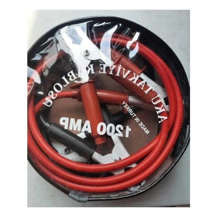 2 Metre Uzun Akü Takviye Kablosu - 1200 Amper