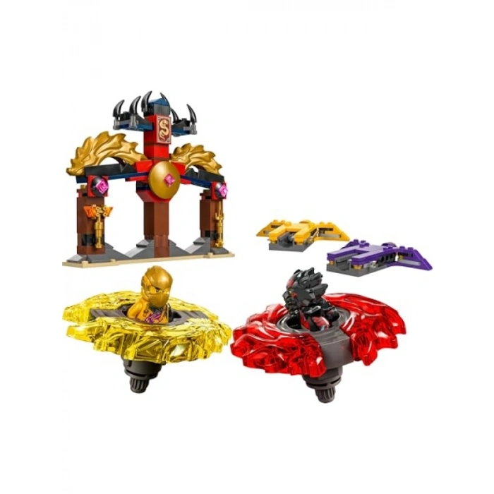 2 Ninja Minifigürü ile Ejderha Spinjitzu Savaş Paketi, 6 Yaş ve Üzeri