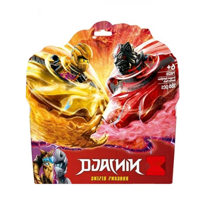 2 Ninja Minifigürü ile Ejderha Spinjitzu Savaş Paketi, 6 Yaş ve Üzeri