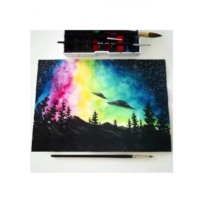 2 Numara Samur Suluboya Fırçası, Tek Adet