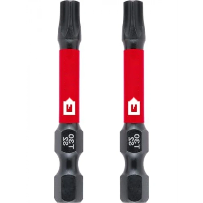 2 Parça Darbeli Bit Seti, 50 mm, T30, S2 Çelik
