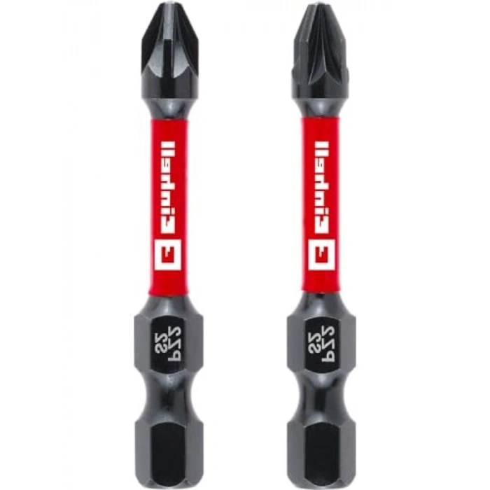 2 Parça Darbeli Bit Seti - S2 Çelik ve Torsiyon Bölgesi