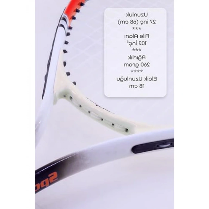 2 Tenis Raketi ve Top Seti: Yetişkinler İçin 27 İnç