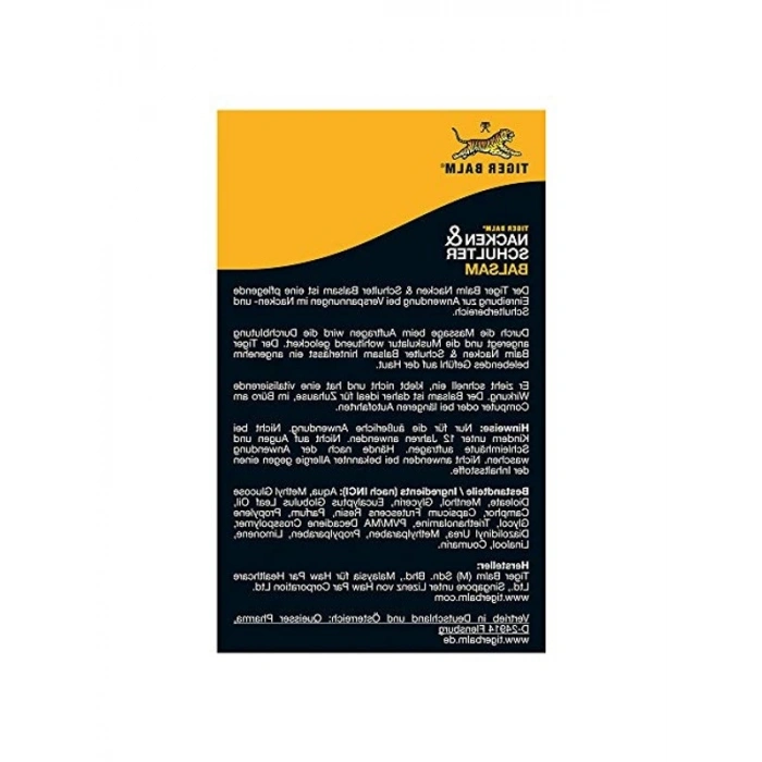 2 x 50 g Boyun ve Omuz Balsamı, Gerginlikler için Doğal Bakım