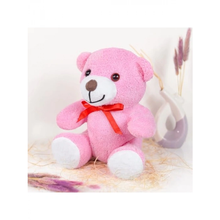 20-25 cm Papyonlu Peluş Ayıcık