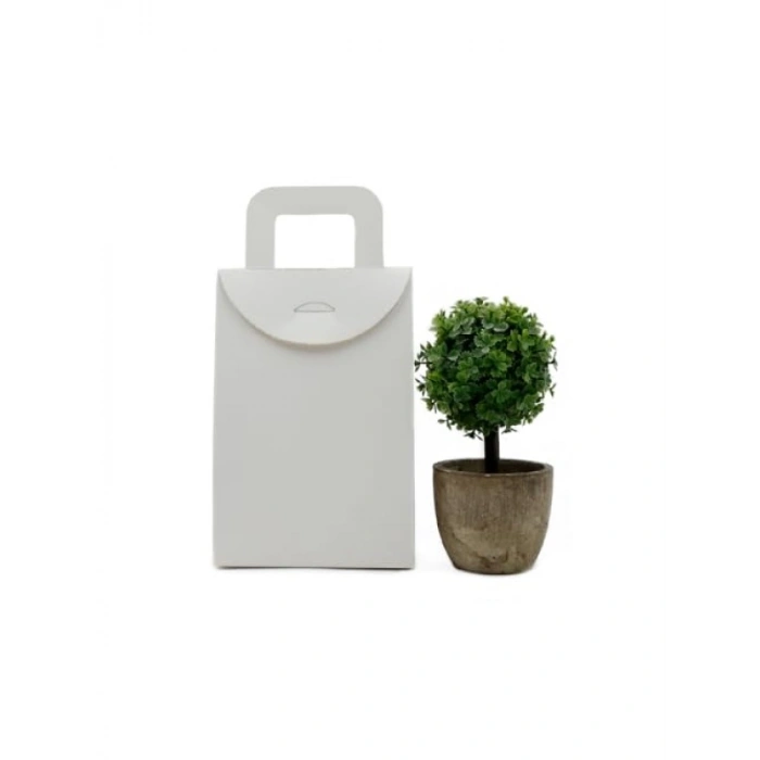 20 Adet 10x15 cm Beyaz Hediye Kutusu