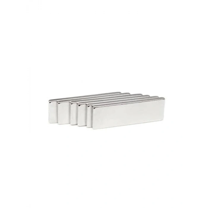 20 Adet 30x10x2 mm Dikdörtgen Neodyum Mıknatıs Seti, Güçlü Magnetler