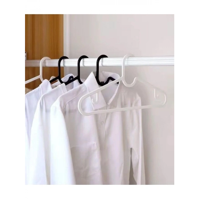 20 Adet Çok Amaçlı Dolap İçi Elbise Askısı