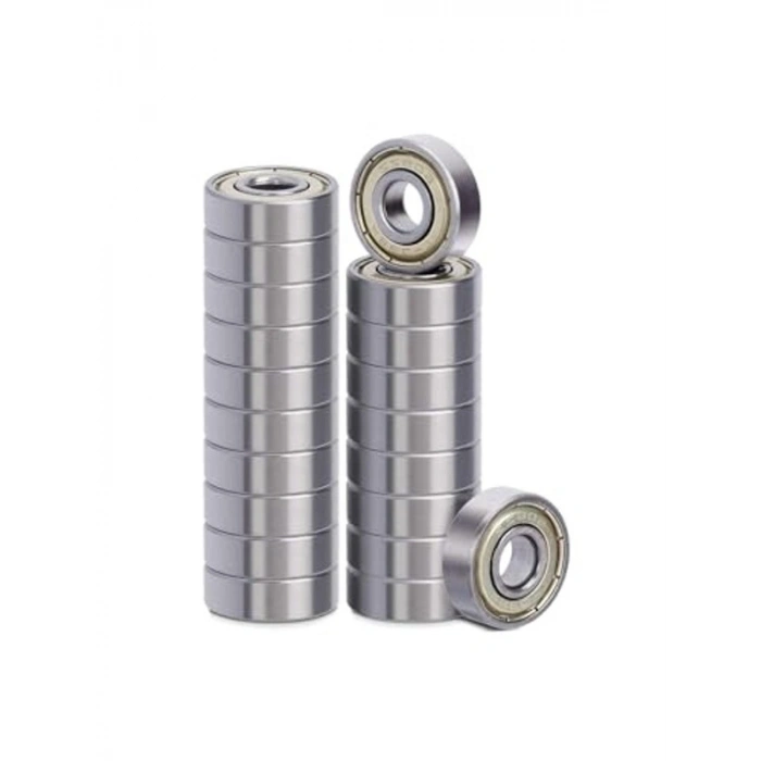 20 Adet Minyatür Rulman, 8x22x7 mm Boyutlarında