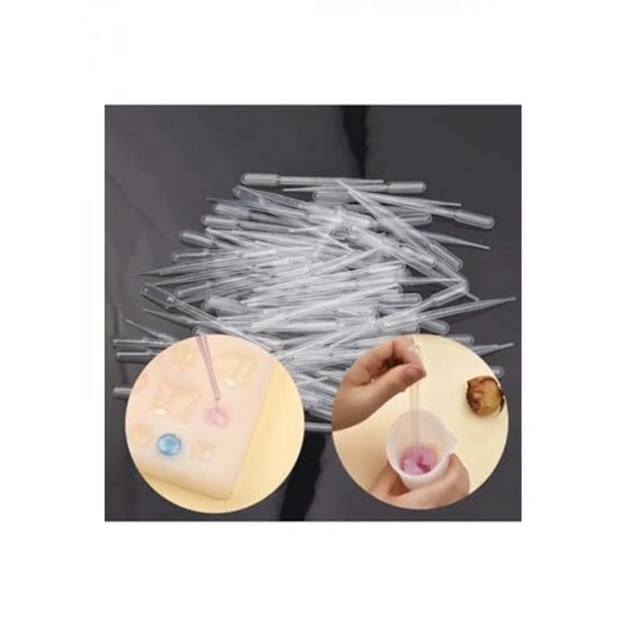 20 Adet Reçine Damlalık Pipet Seti, Kaliteli Malzeme