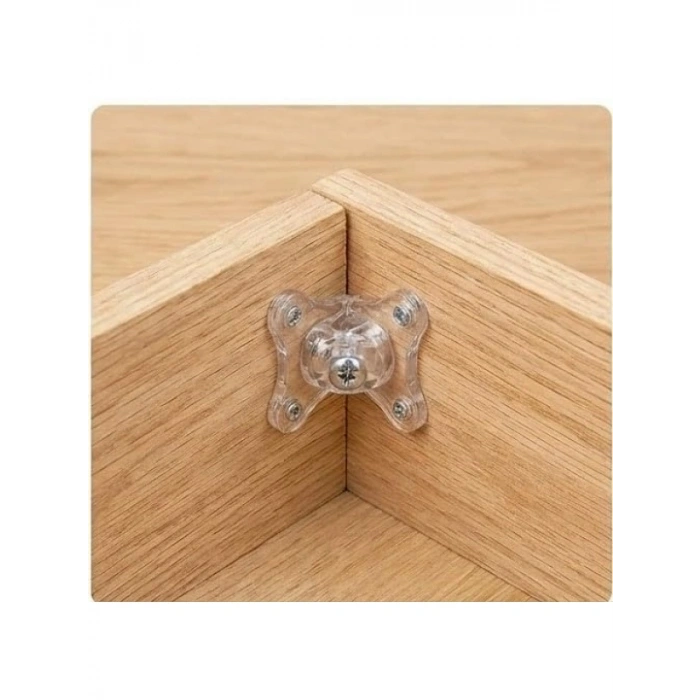 20 Adet Şeffaf Dayanıklı Mobilya Sabitleme Aparatı