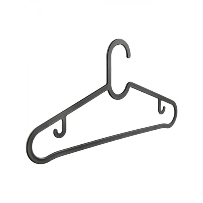 20 Adet Slim Plastik Elbise Askısı Seti - Pantolon, Gömlek, Ceket için