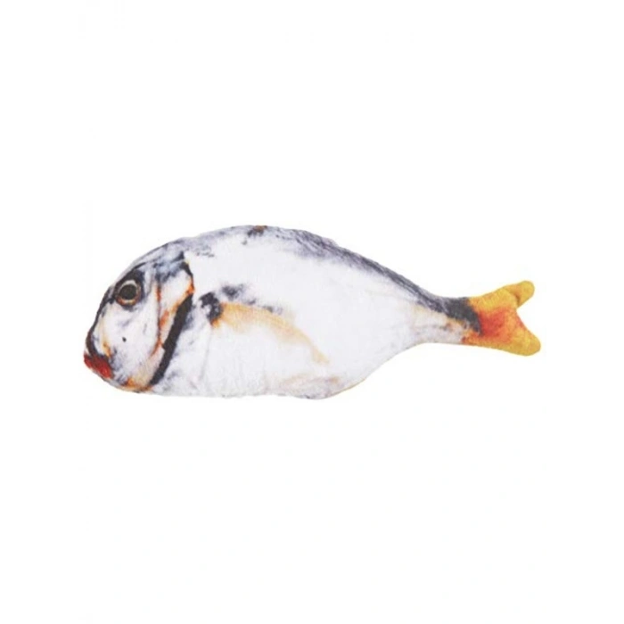 20 cm Balık Şekilli Peluş Evcil Hayvan Oyuncağı, Eğlenceli Oyun