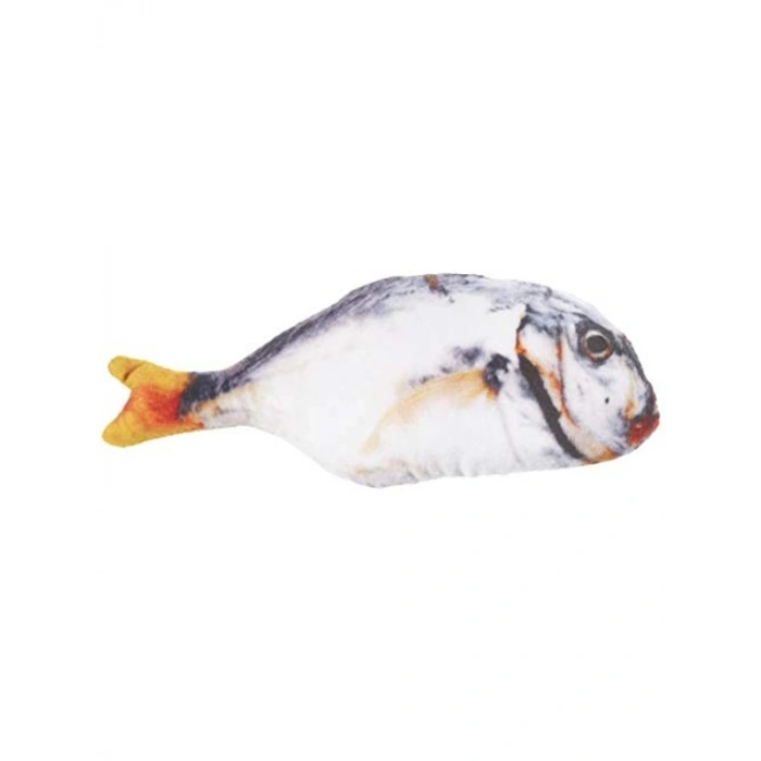 20 cm Balık Şekilli Peluş Evcil Hayvan Oyuncağı, Eğlenceli Oyun