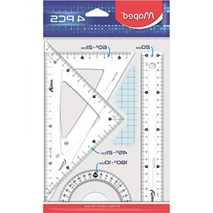 20 cm Boyutunda 4lü Orta Boy Kalem Seti, Kullanıma Hazır