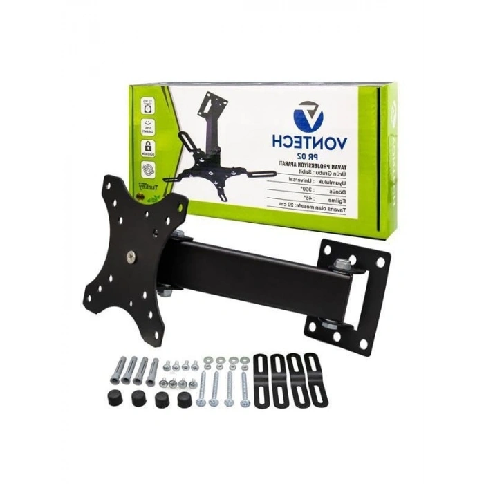 20 cm Teleskopik Tavan Projeksiyon Askı Aparatı