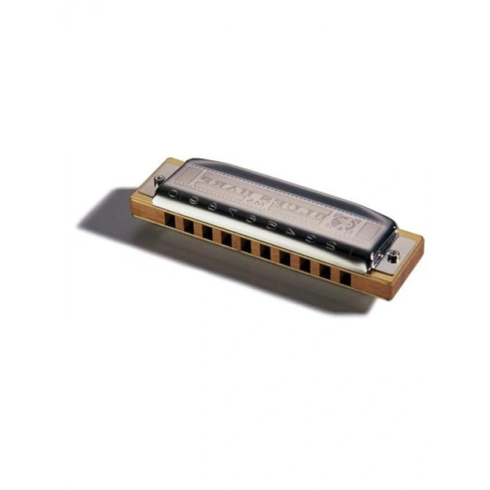 20 Delikli Ahşap Gövdeli Blues Harp - A Majör Anahtar