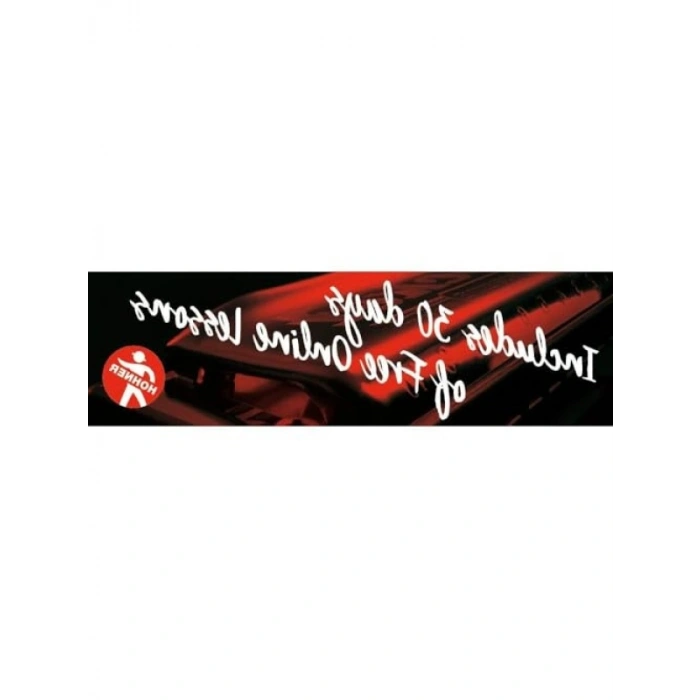 20 Delikli Ahşap Gövdeli Blues Harp - A Majör Anahtar