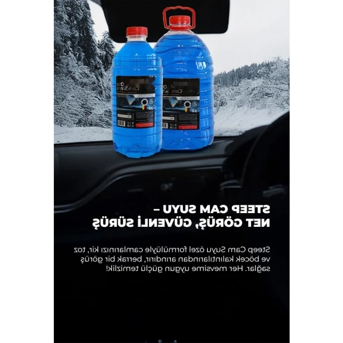 -20 Derece Antifriz İçerikli Oto Cam Suyu - 5 Lt