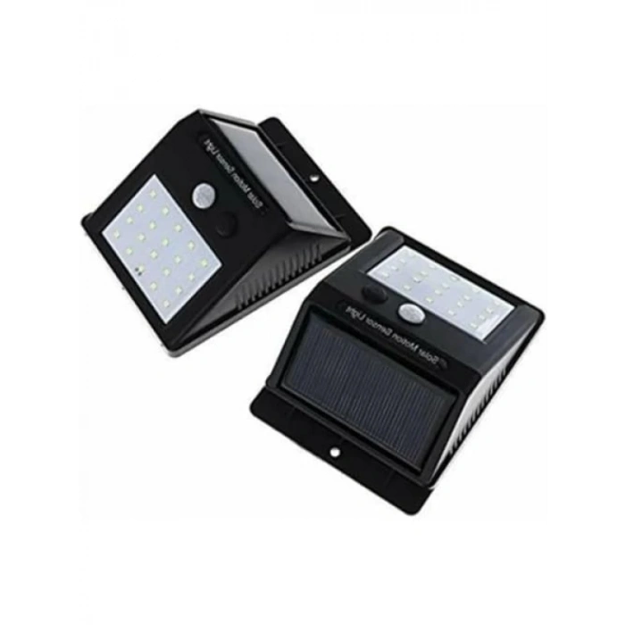 20 LEDli Güneş Enerjili Su Geçirmez Duvar Lambası