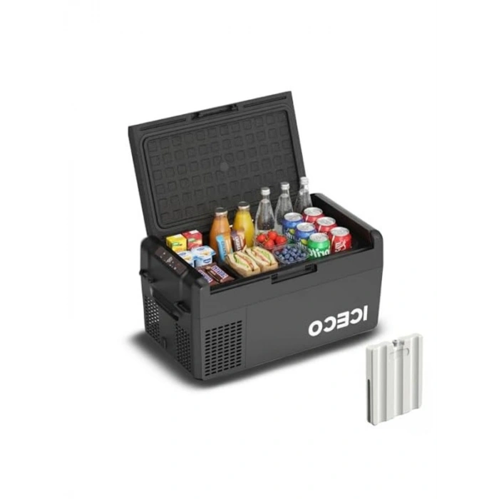 20 Litre Kapasiteli Kompresörlü Oto Buzdolabı, 12/24 Volt