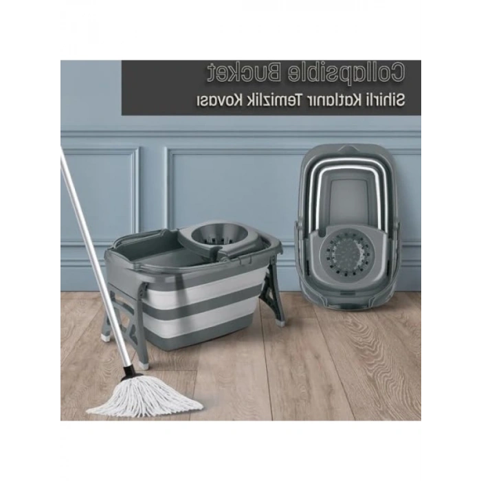 20 Litre Katlanabilir Temizlik Kovası Seti