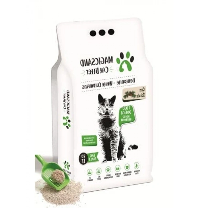 20 lt İnce Taneli Çam Kokulu Kedi Kumu