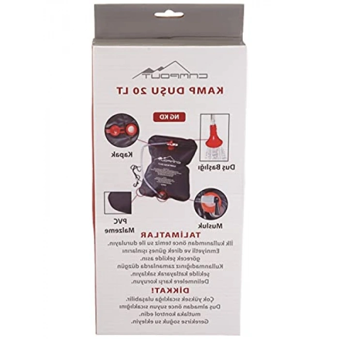 20 Lt Kapasiteli Kamp Duşu - Pratik ve Taşınabilir