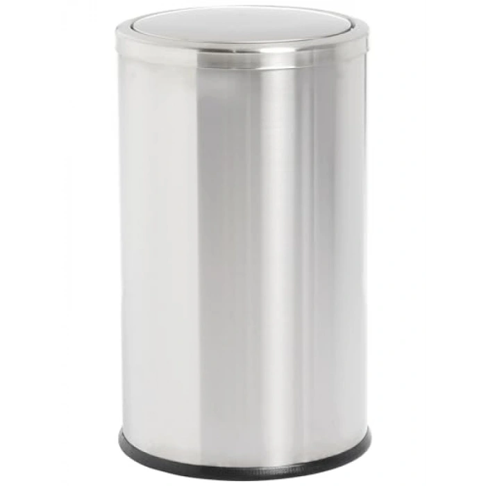 20 Lt Siyah İç Kovalı Dekoratif Çöp Kovası